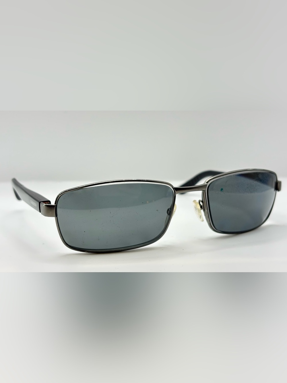 Carrera 8004 Gunmetal Oval Sunglasses Frames Only